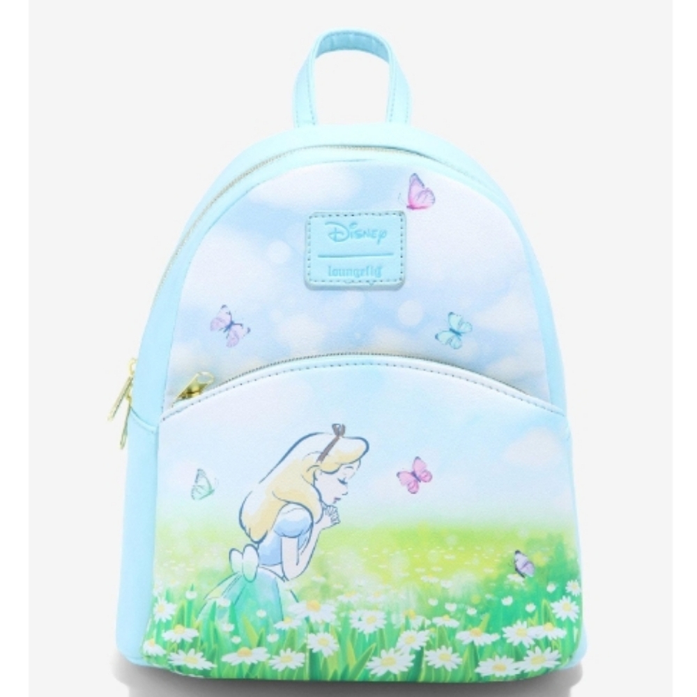 Loungefly Disney Alice In Wonderland Meadow Mini Backpack